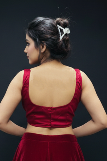 Something Different (Fancy Designer Blouse)