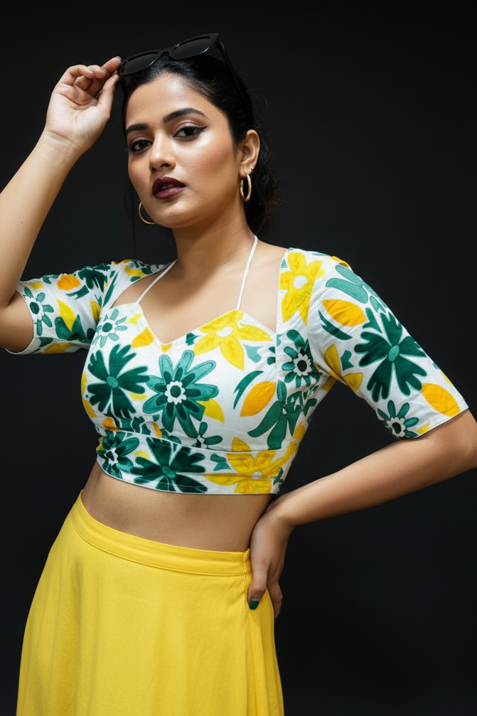 Day Dream- Masaba Style Blouse