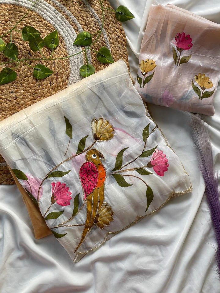 Glow of Mohor Designer Partywear Saree