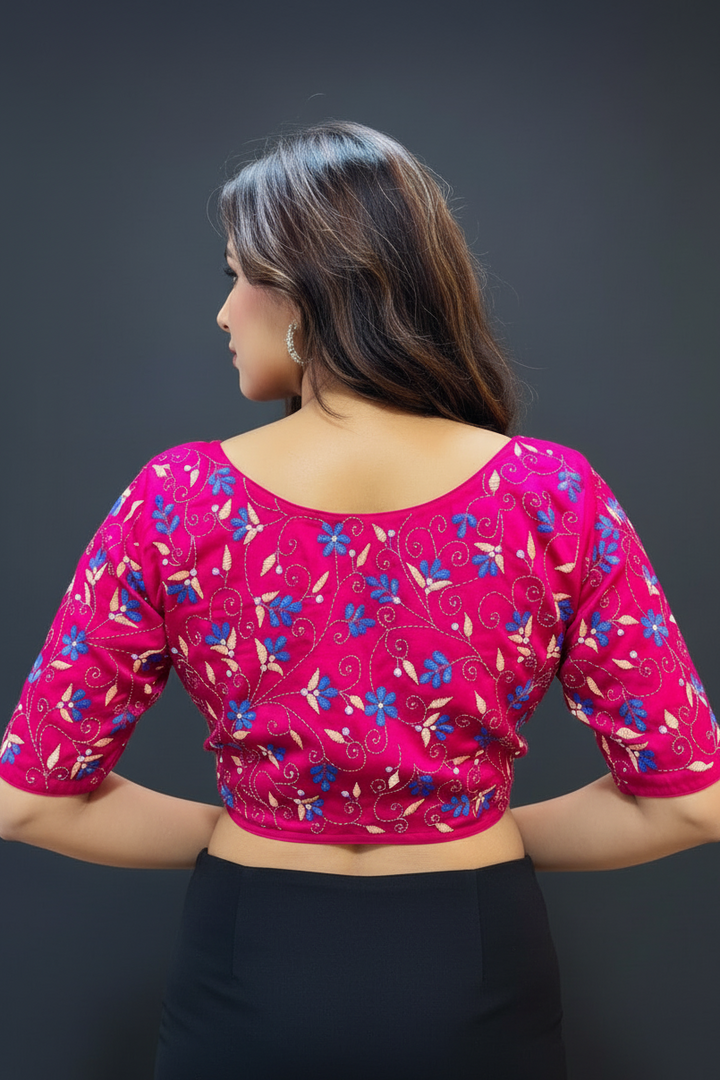 Param Sundari Cotton Blouse