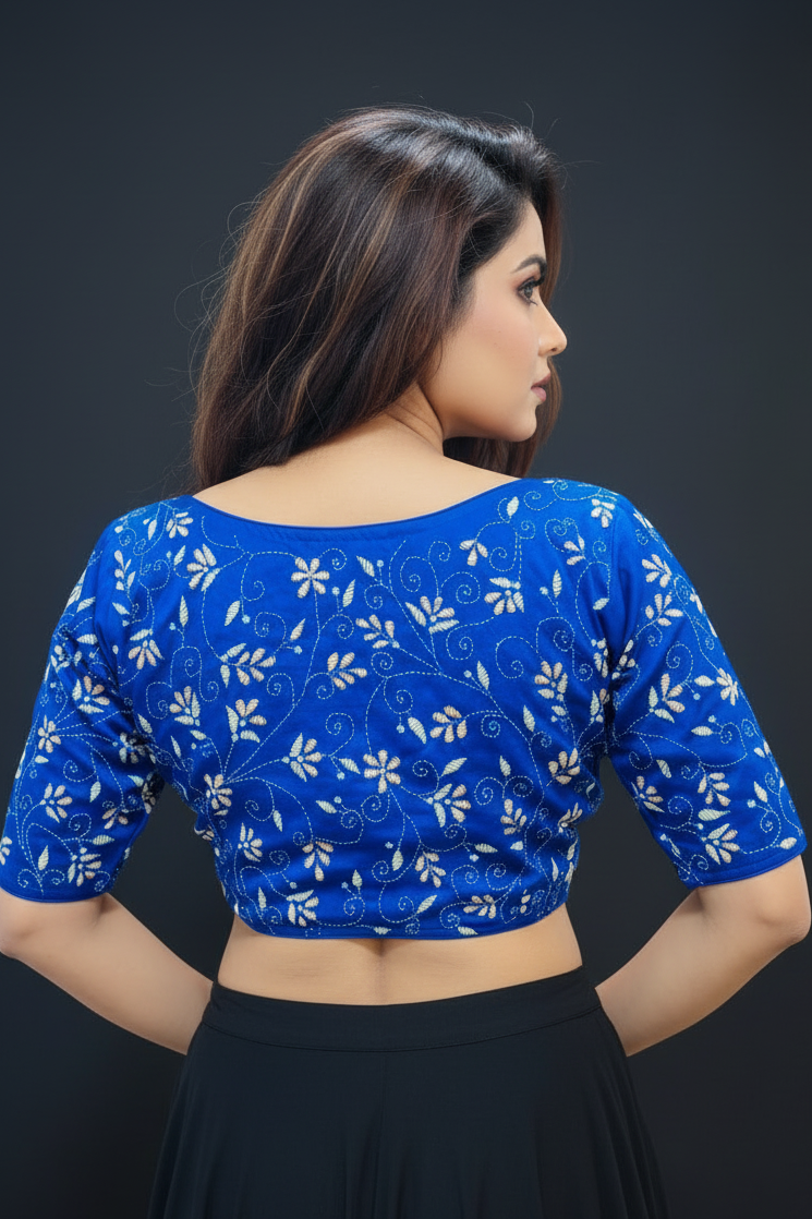 Param Sundari Cotton Blouse