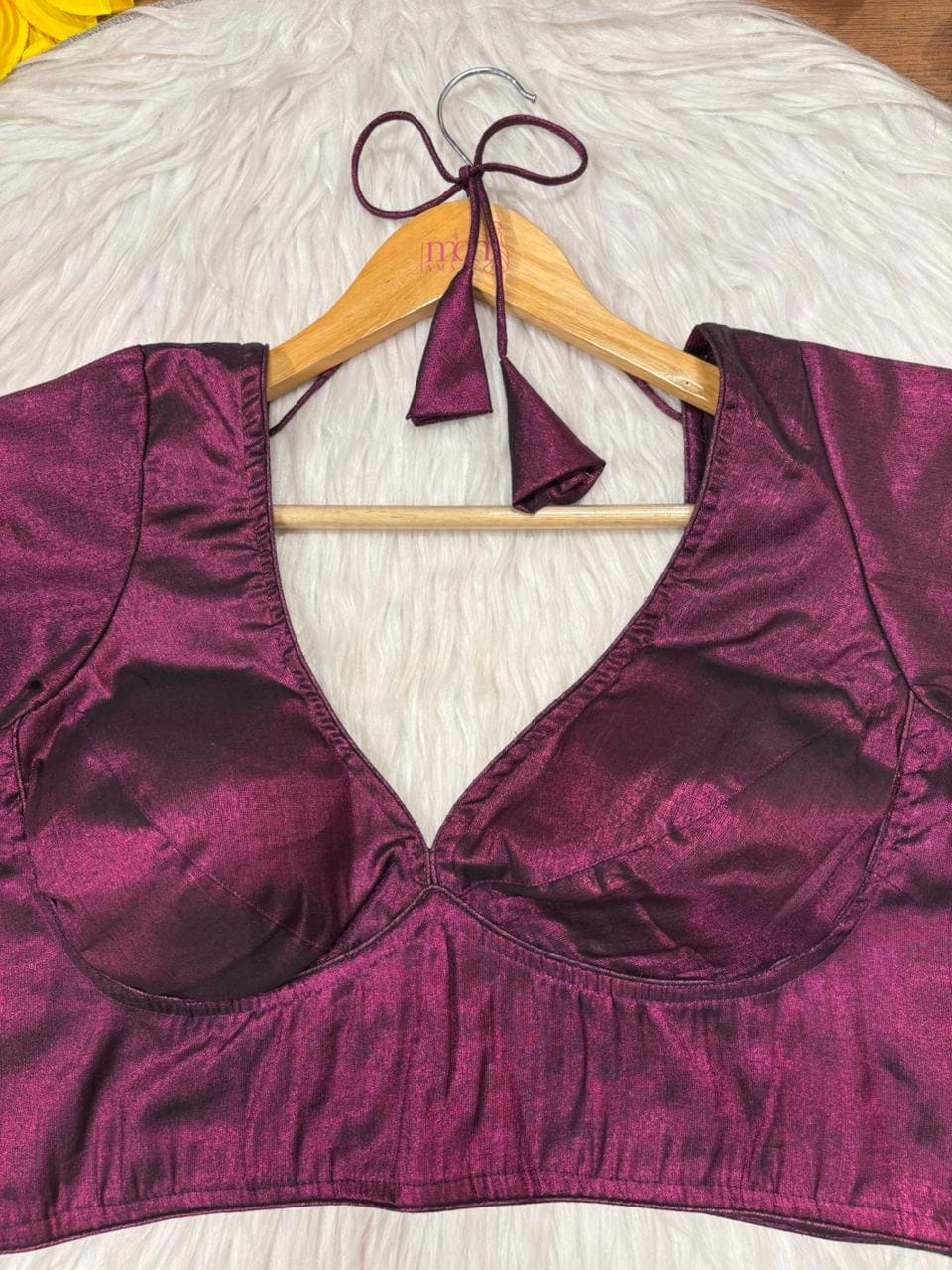 Twilight Orchid - Tissue Designer  Blouse