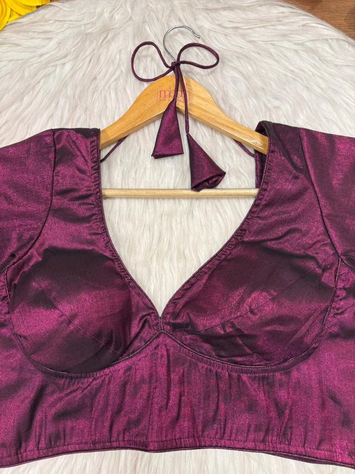 Twilight Orchid - Tissue Designer  Blouse