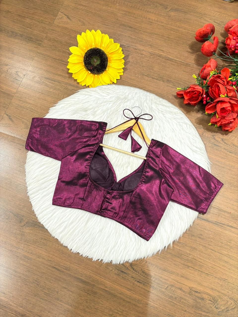 Twilight Orchid - Tissue Designer  Blouse