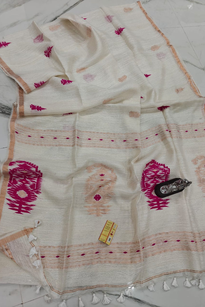 Alo Andharer Golpo Banarasi Matka Silk Saree