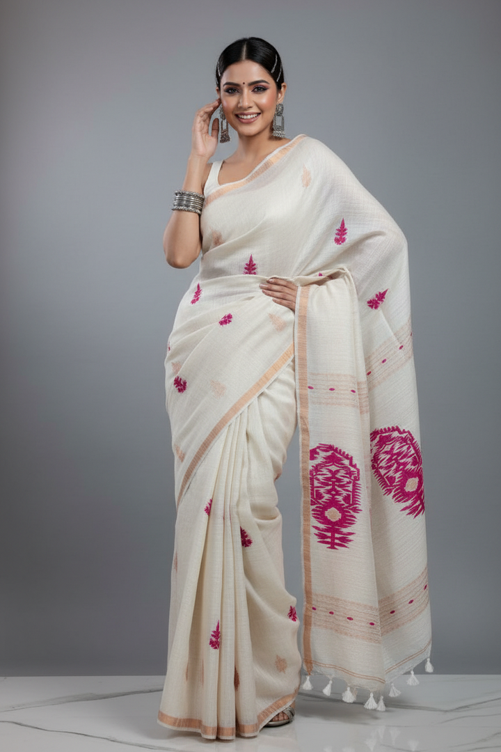 Alo Andharer Golpo Banarasi Matka Silk Saree