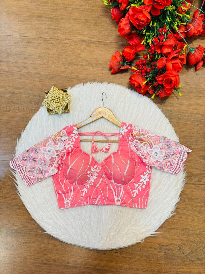 Too Perfect Designer Net Blouse