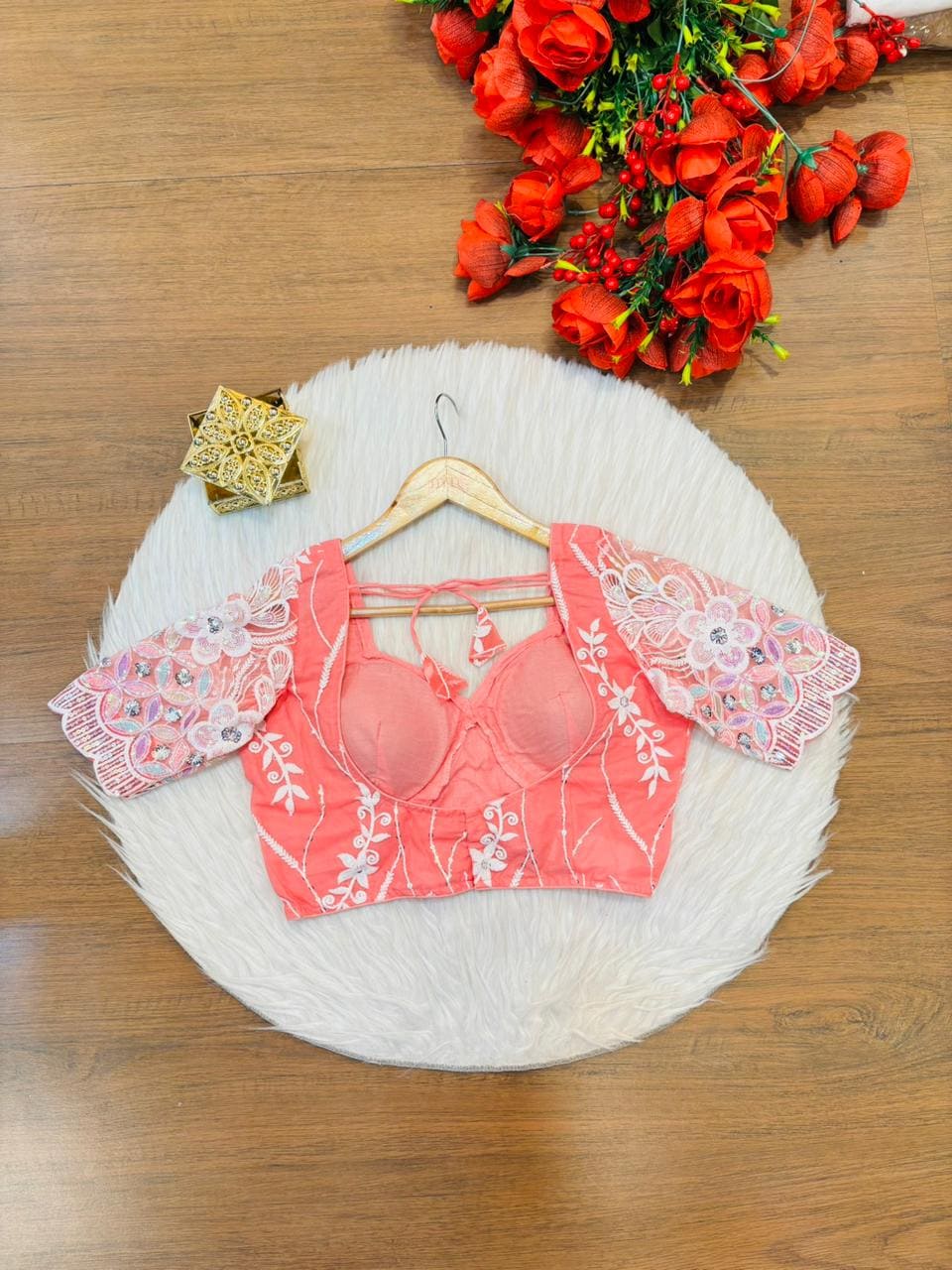 Too Perfect Designer Net Blouse