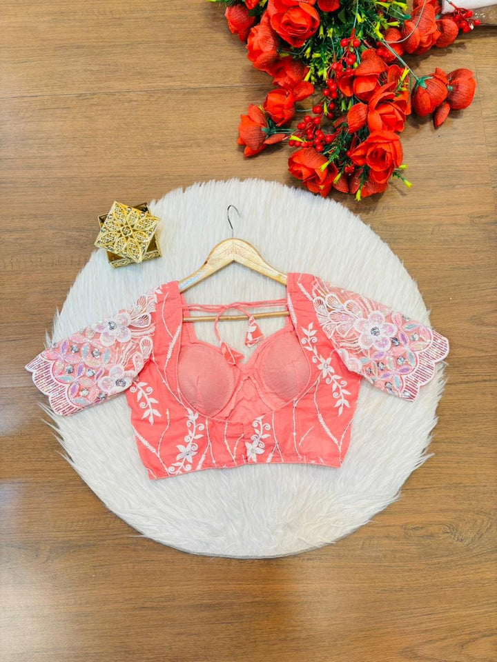 Too Perfect Designer Net Blouse