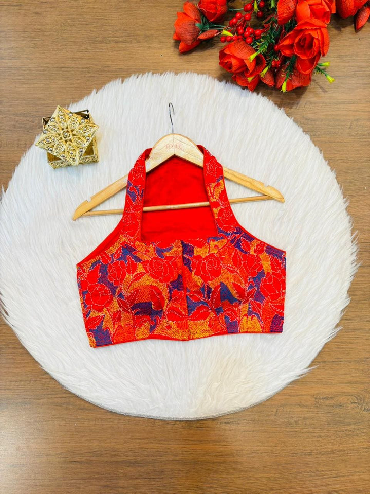 Queen Bee Kantha Stitch Blouse