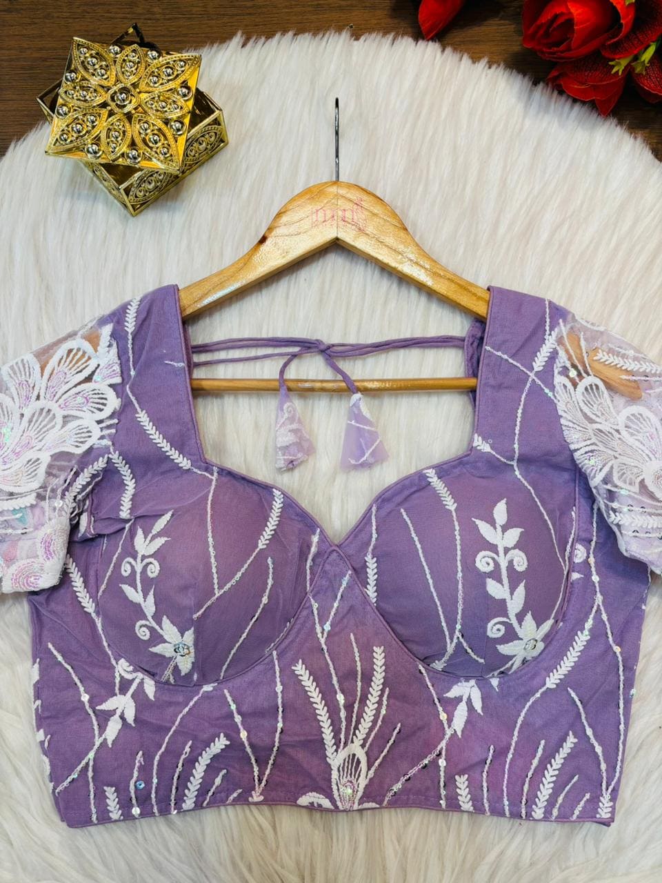 Too Perfect Designer Net Blouse