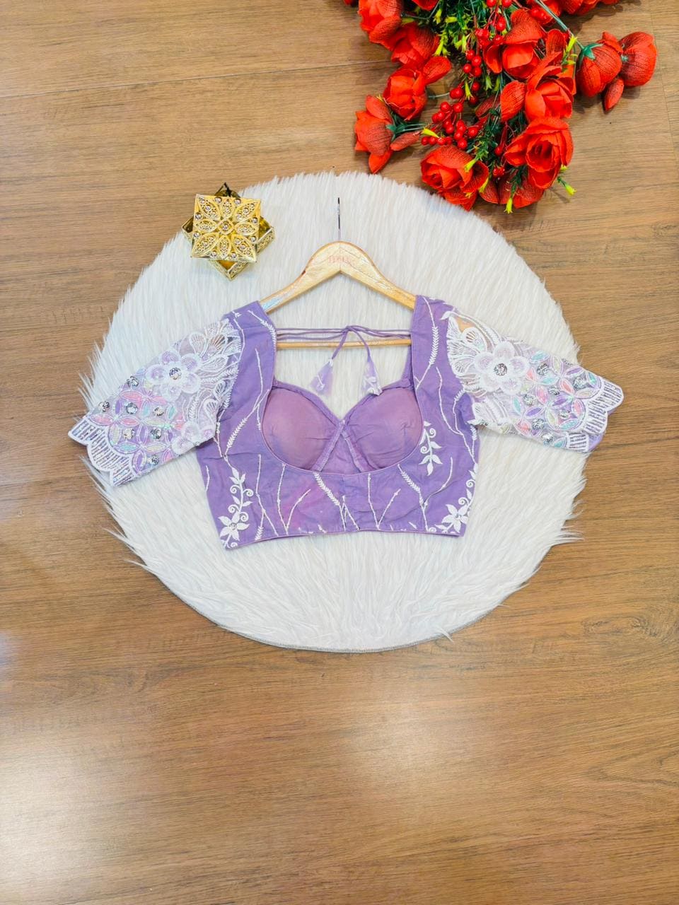 Too Perfect Designer Net Blouse