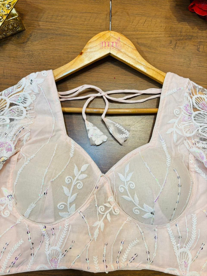 Too Perfect Designer Net Blouse