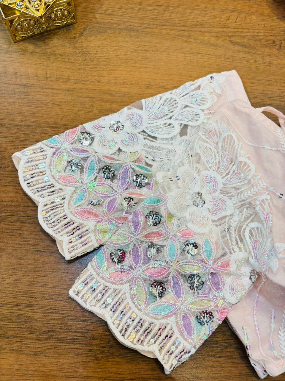 Too Perfect Designer Net Blouse