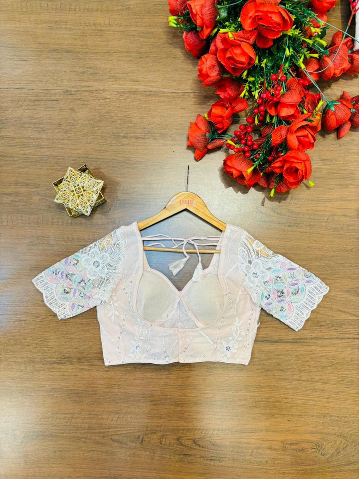 Too Perfect Designer Net Blouse