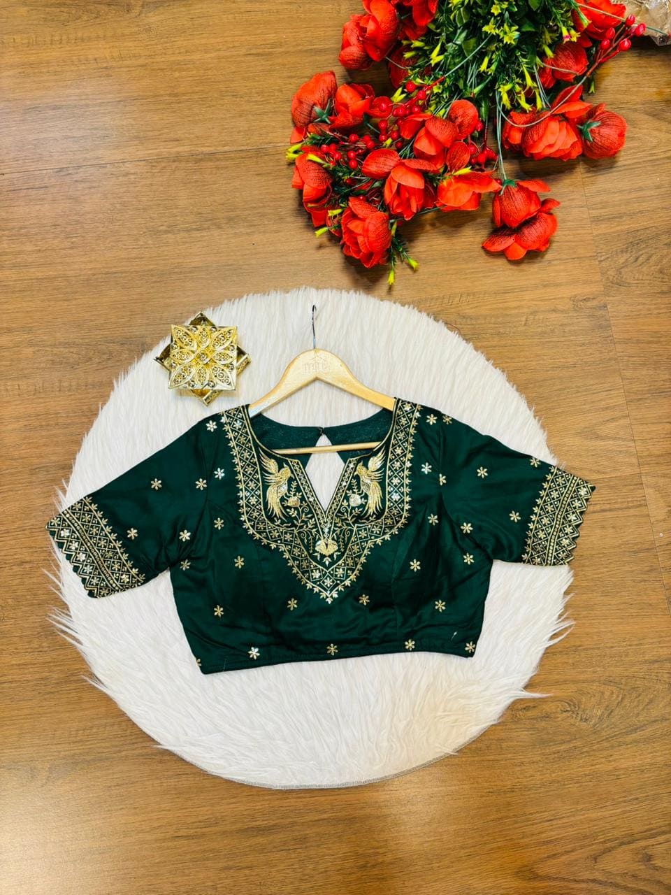 Each Stitch Designer Cotton Silk Blouse