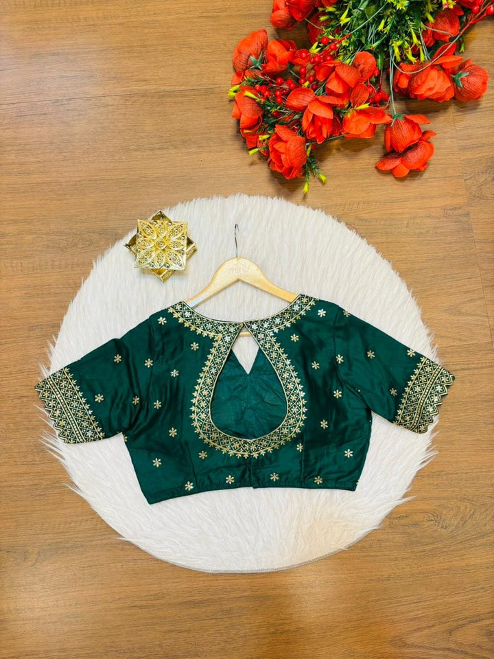 Each Stitch Designer Cotton Silk Blouse