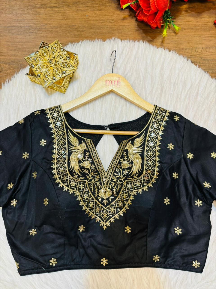 Each Stitch Designer Cotton Silk Blouse