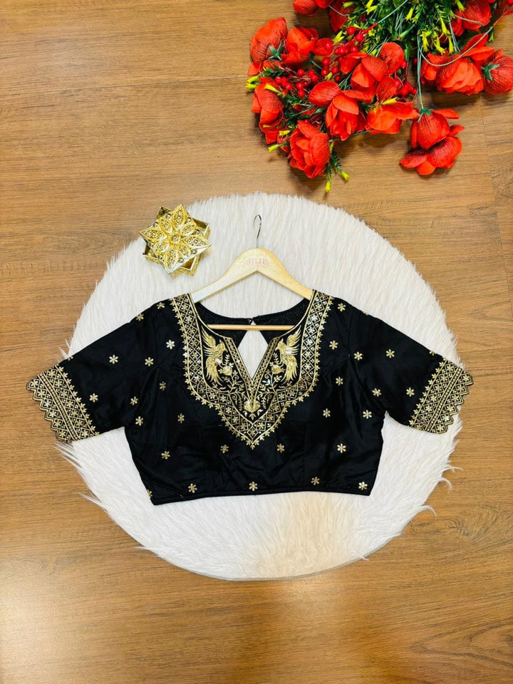 Each Stitch Designer Cotton Silk Blouse