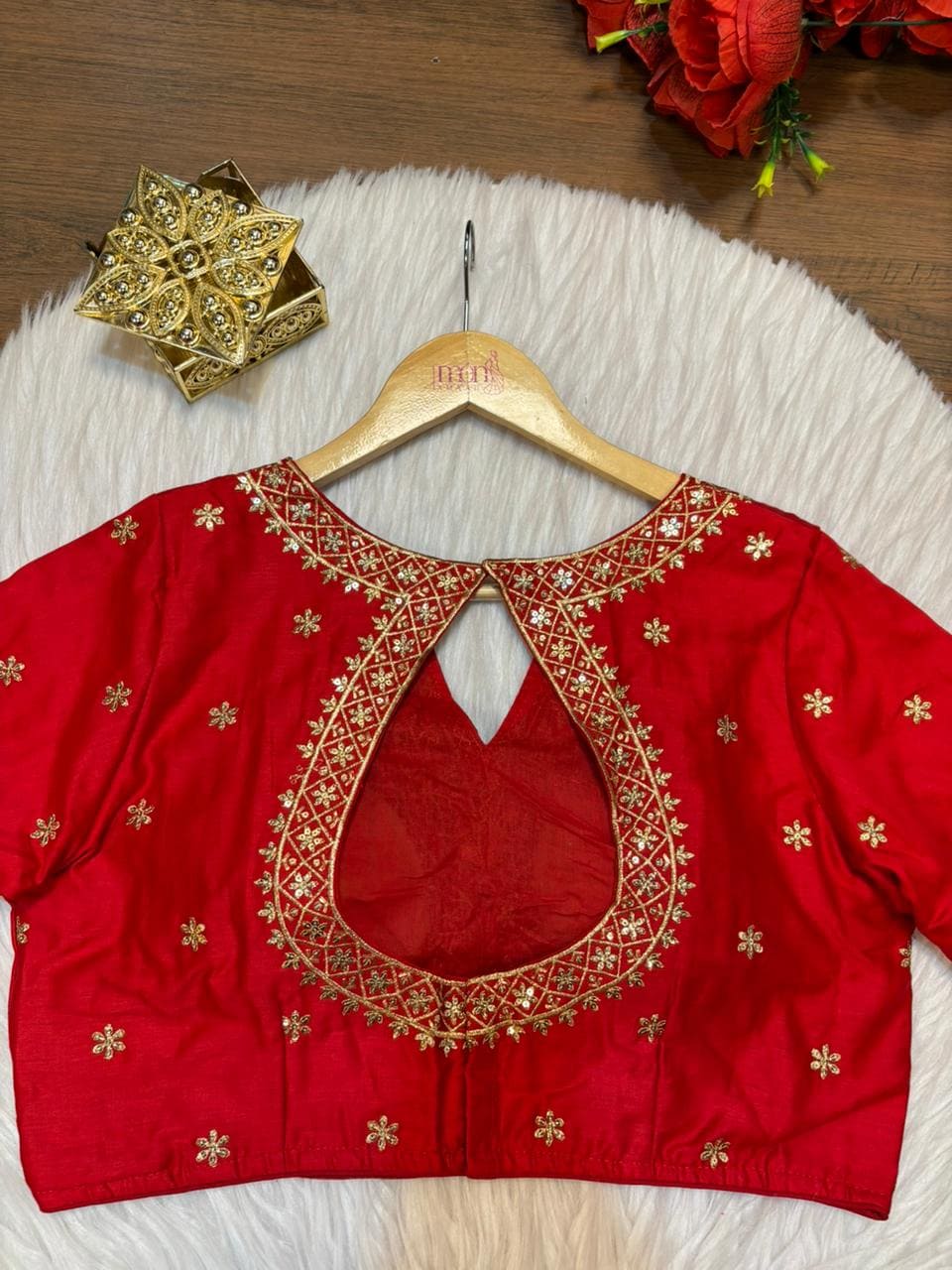 Each Stitch Designer Cotton Silk Blouse