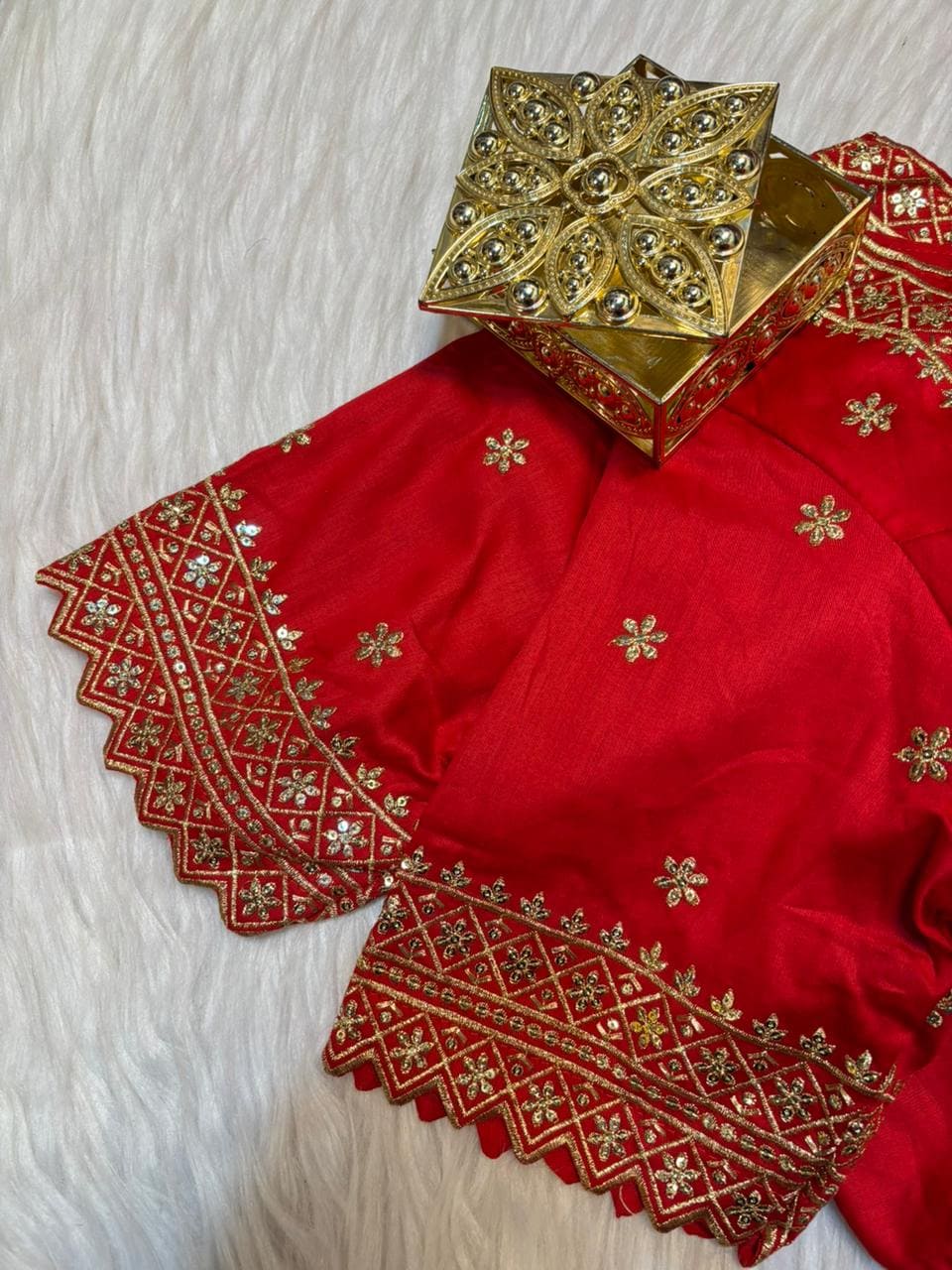 Each Stitch Designer Cotton Silk Blouse