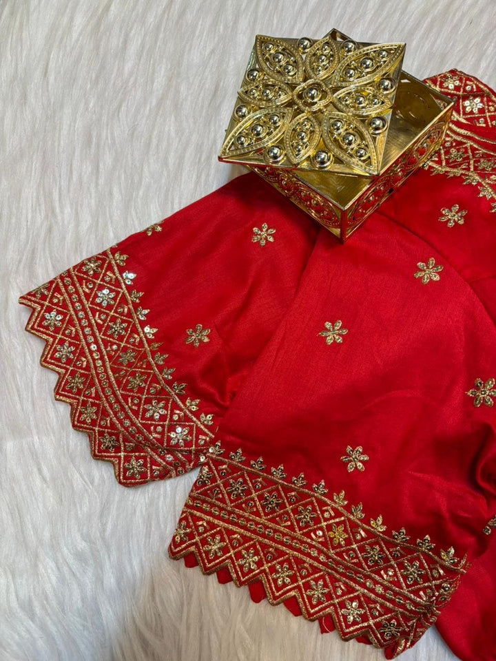 Each Stitch Designer Cotton Silk Blouse