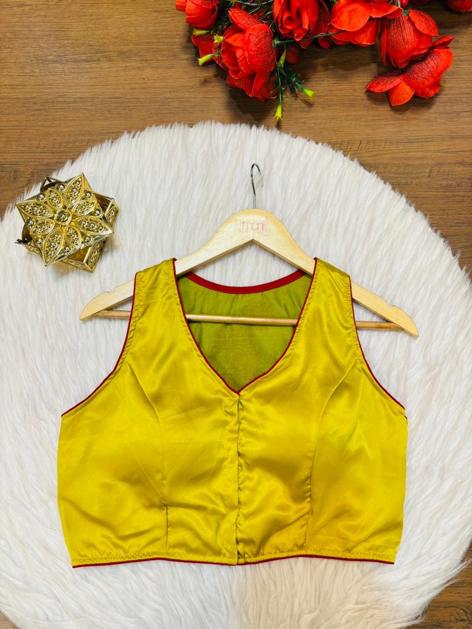 Sui Rekha Bridal Silk Blouse