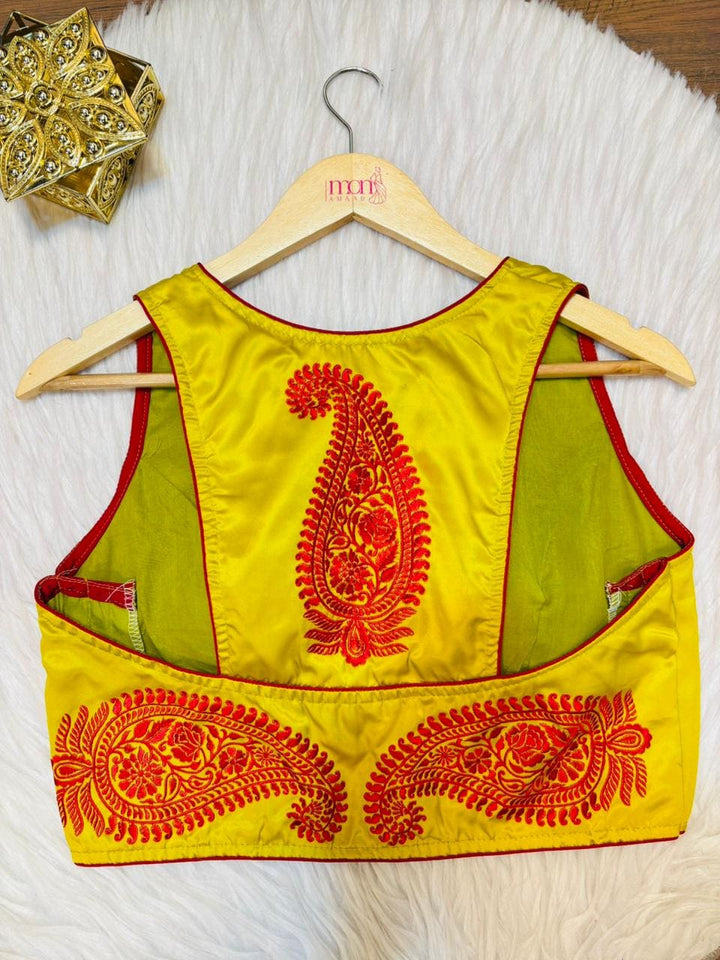 Sui Rekha Bridal Silk Blouse