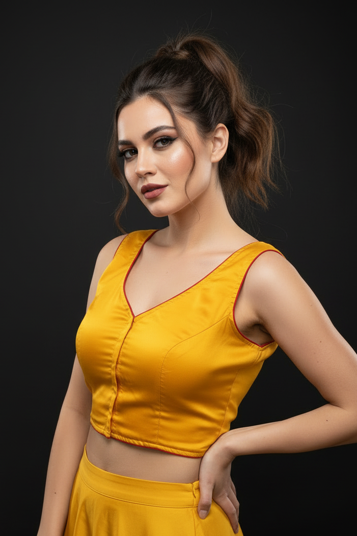 Sui Rekha Bridal Silk Blouse