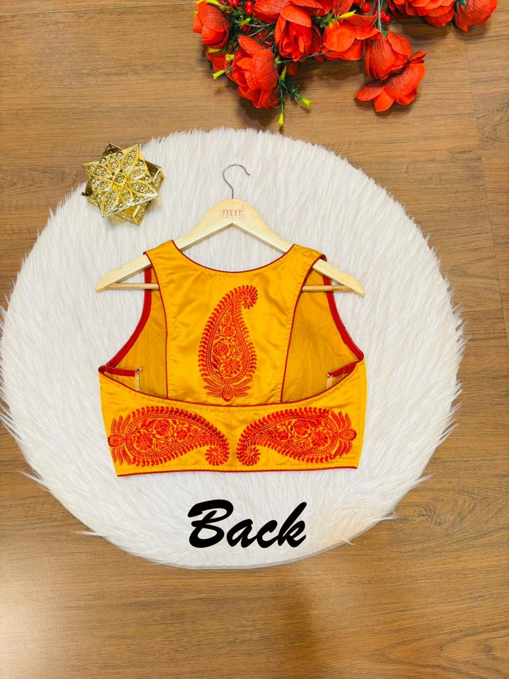 Sui Rekha Bridal Silk Blouse