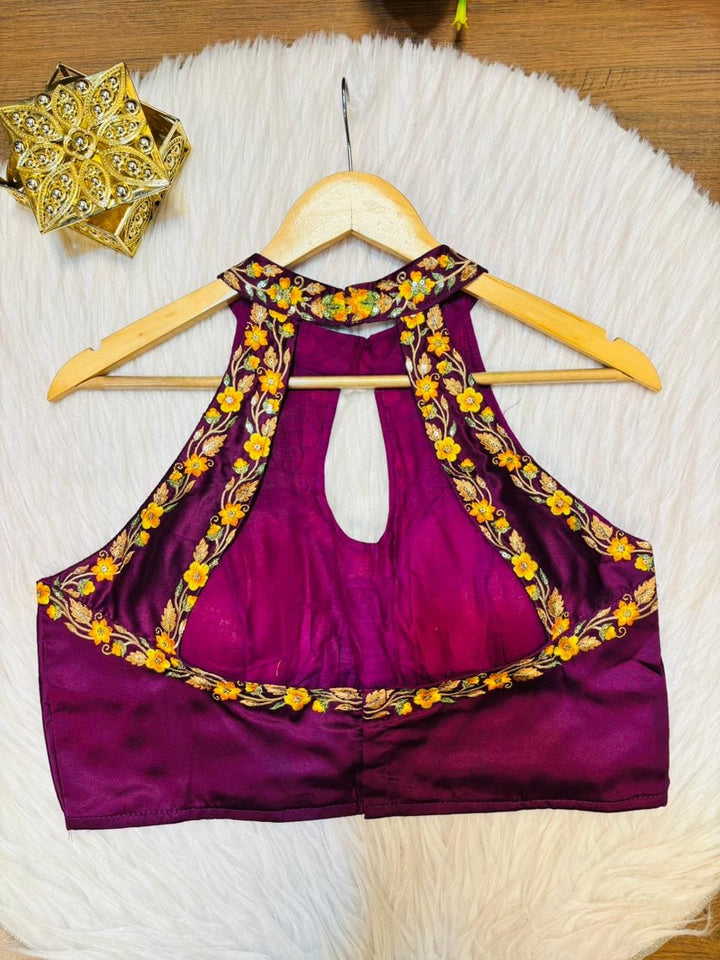 Fine Taan Bridal Silk Blouse