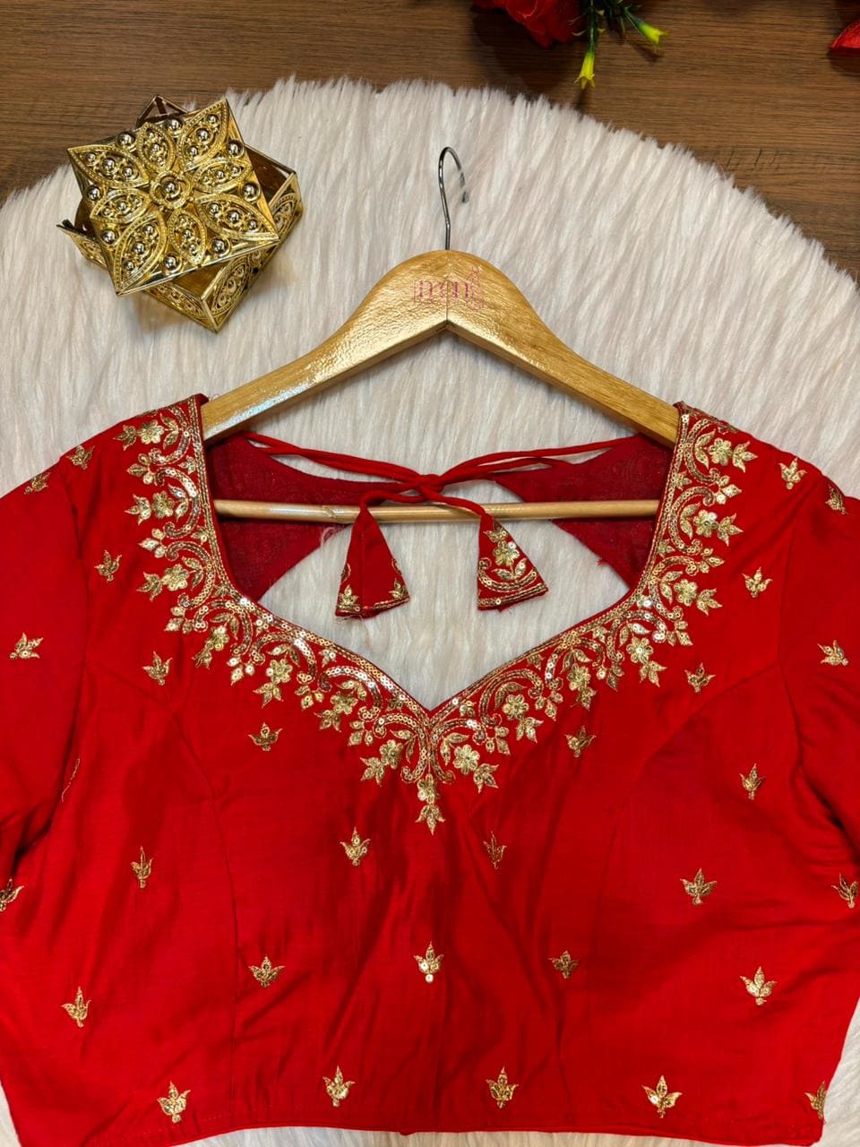 True Thread Fancy Silk Blouse