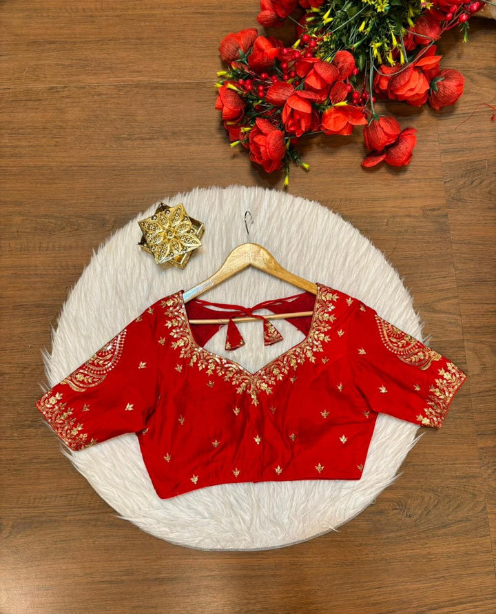 True Thread Fancy Silk Blouse