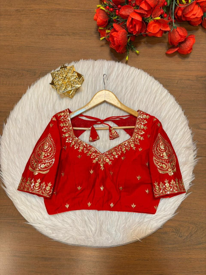 True Thread Fancy Silk Blouse