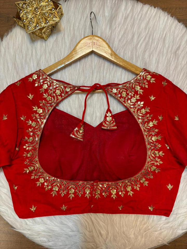 True Thread Fancy Silk Blouse