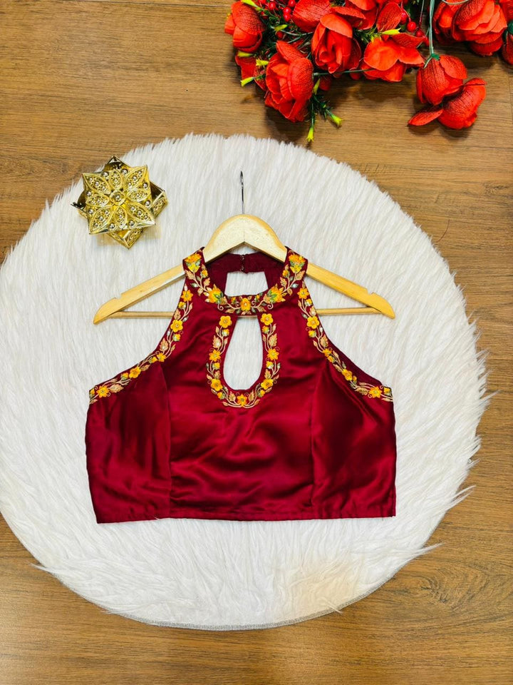 Fine Taan Bridal Silk Blouse