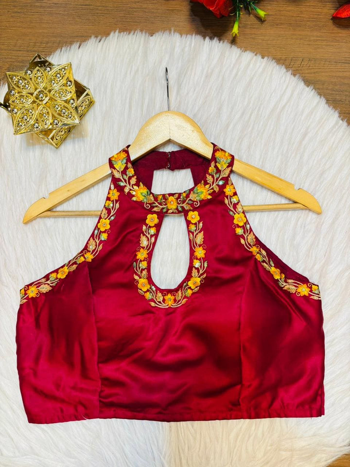 Fine Taan Bridal Silk Blouse
