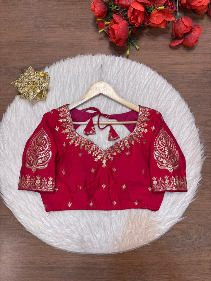 True Thread Fancy Silk Blouse