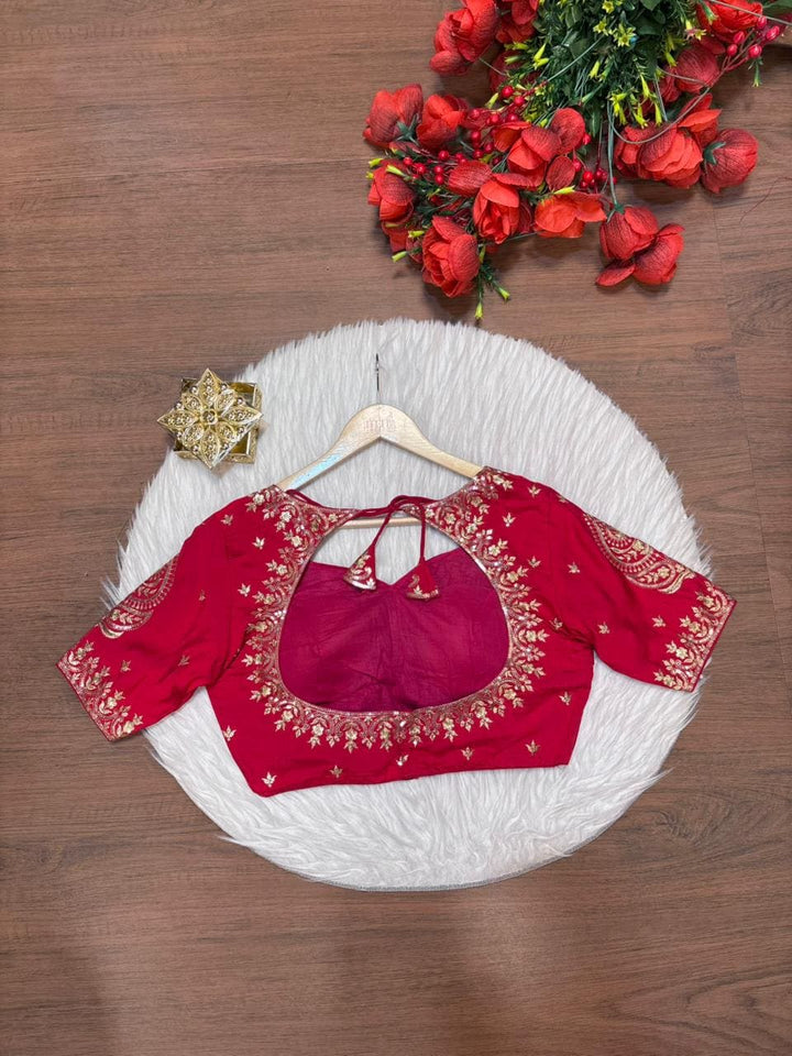 True Thread Fancy Silk Blouse