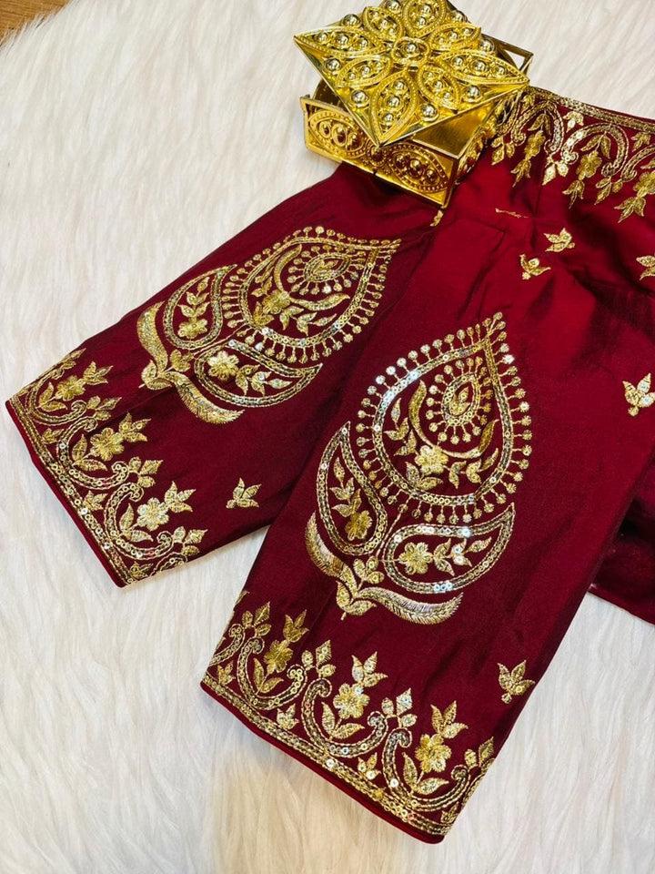 True Thread Fancy Silk Blouse