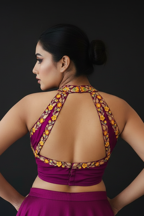 Fine Taan Bridal Silk Blouse