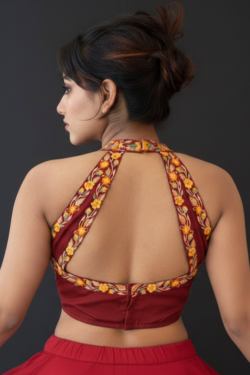 Fine Taan Bridal Silk Blouse
