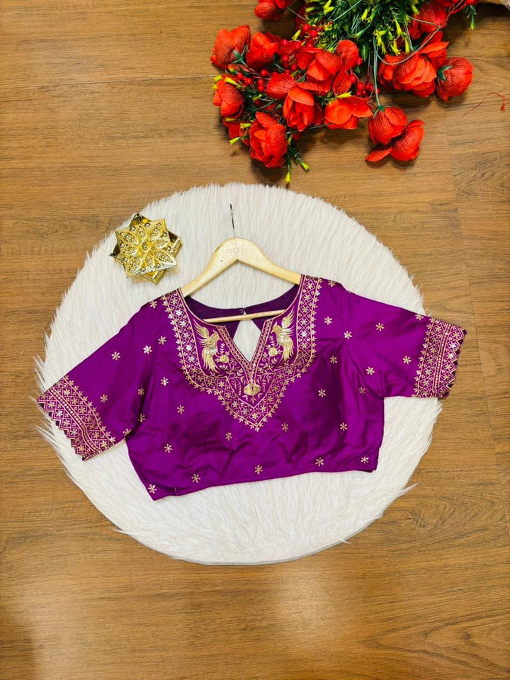 Each Stitch Designer Cotton Silk Blouse