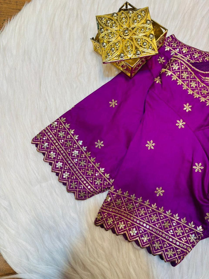 Each Stitch Designer Cotton Silk Blouse