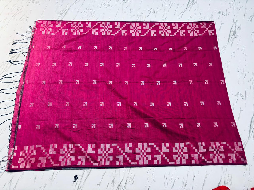 Mrinalini Khadi Cotton Saree