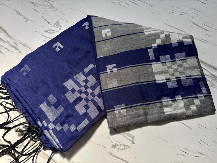 Mrinalini Khadi Cotton Saree