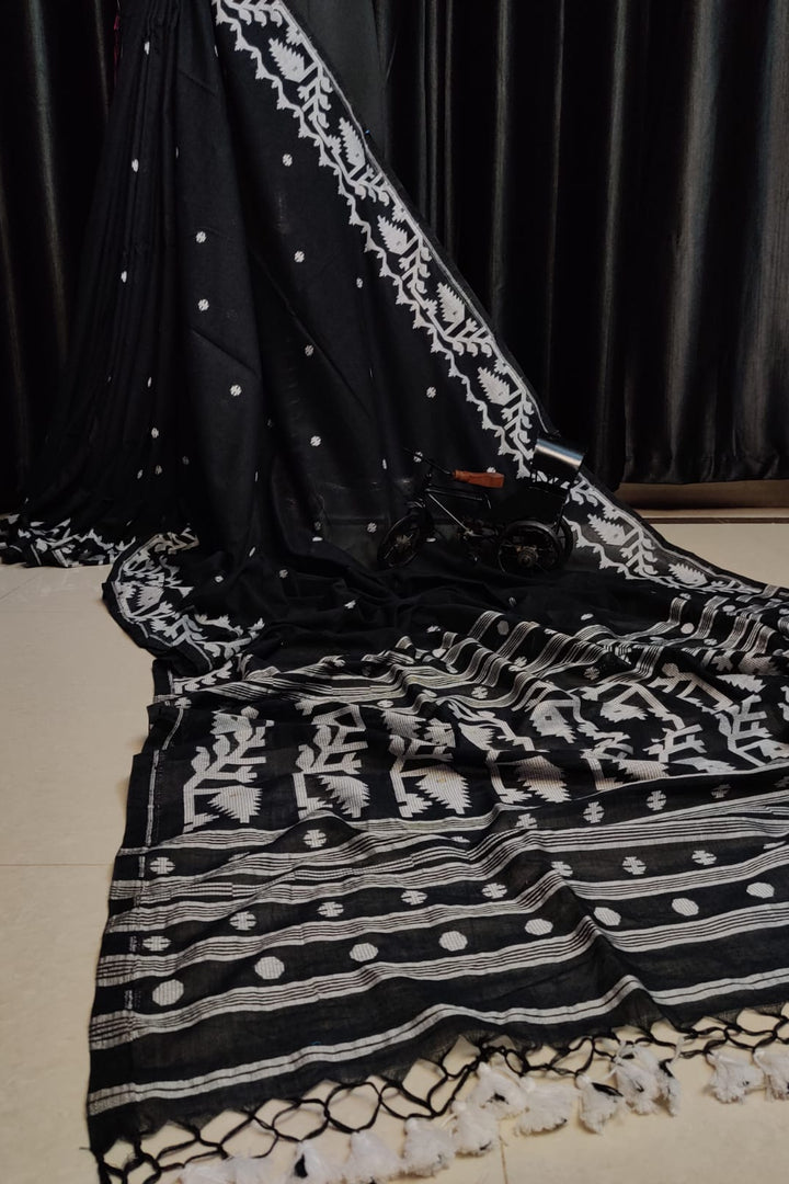 Madhubanika Mul Cotton Saree