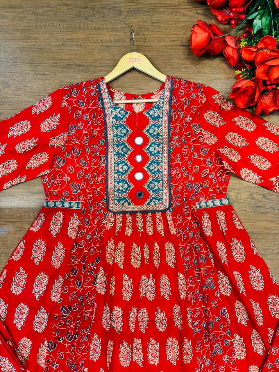 Welcoming Summer- Designer Cotton Suit Set