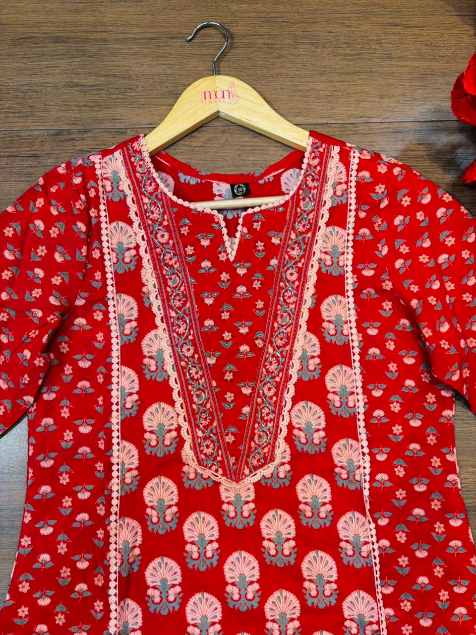 Daily Charm Designer Cotton Suit Set