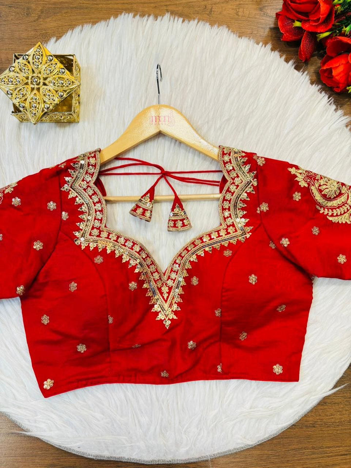 Suhani Aura - Vichitra Silk Blouse